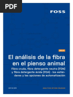 Determinación de Fda - FDN | PDF | Fibra dietética | Dieta y nutrición