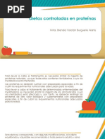 DIETAS CONTROLADAS EN PROTEINAS