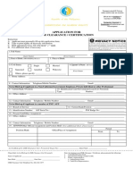CHR Clearance Application Form Revision Date 24-01-2019