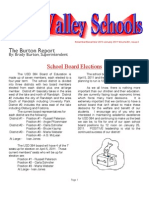The Burton Report: School Board Elections