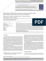 Randomized Controlled Trial of Elevation of The Fetal Head With A Feta