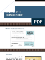 Recibo Por Honorarios