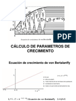 3.2. Parámetros de Crecimiento