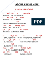 Jinky - HOSANNA! OUR KING IS HERE! (Chords) - Copy.docx