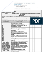 Informe Del Proceso de Aprendizaje Plurisala