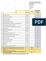 Form Pelaporan Ketersedian Obat PKM Cijujung Desember 2018