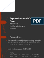 3 Expressions and Control Flow in PHP