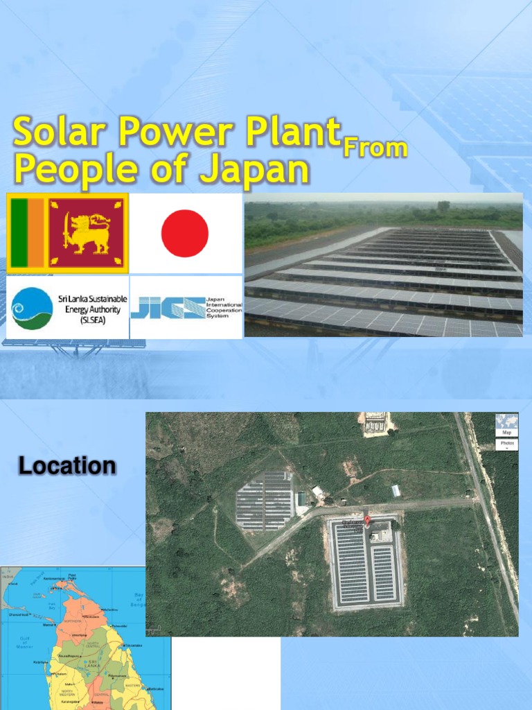 Japan's Solar Power Plant Overview | PDF | Solar Power | Solar Cell