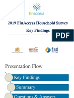 2019 Kenya FinAccess Household Survey Key Findings