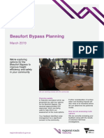 Beaufort Bypass Planning Information Bulletin March 2019