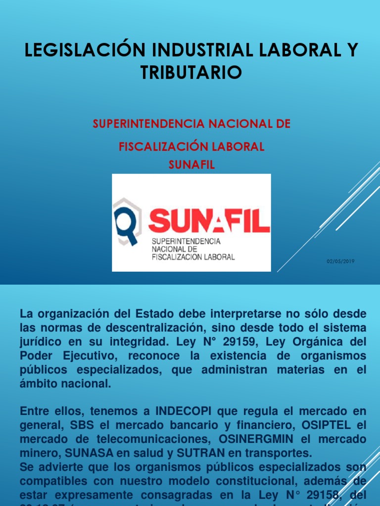 SUNAFIL: Normas y Funciones Laborales | PDF | Derecho laboral ...