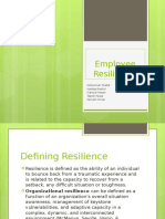 Building Employee Resilience