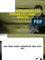 Teknik Komunikasi Dan Presentasi Yang Efektif