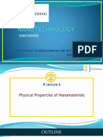 ENMT608958-Nanotechnology - Physical Properties of Nanomaterials