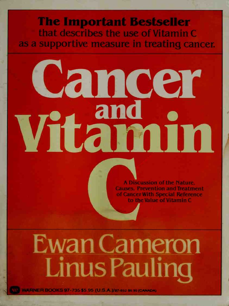(Cancer and Vitamin C) Ebook PDF by (Linus Pauling), Cameron, Ewan