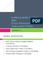 Evidence Based Practice (Ebp)