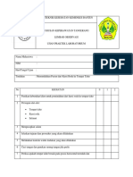 LO Memindahkan Pasien DR Kursi Roda Ke Tempat Tidur