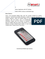 smartSOLUTION - Mobile Application With GPS Tracking PDF