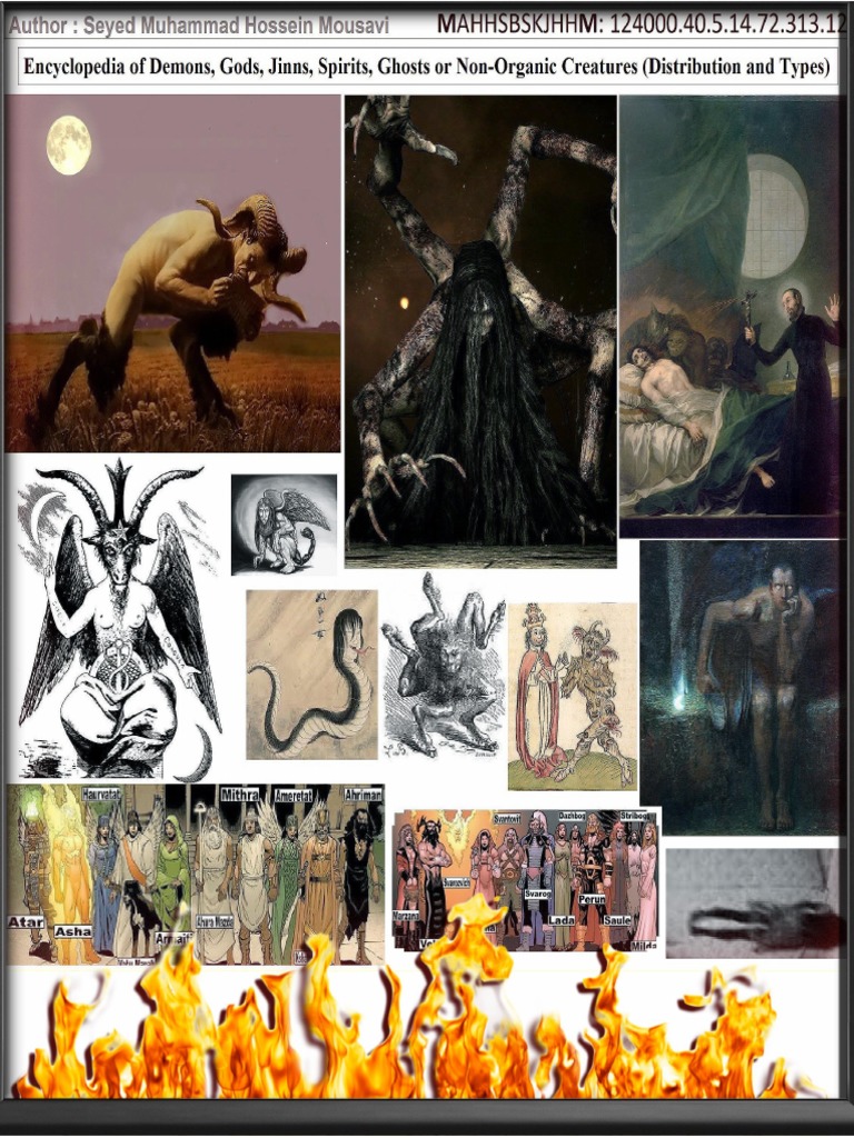 Encyclopedia of Demons, Gods, Jinns, Spirits, Ghosts or Non-Organic ...