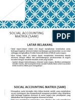 Social Accounting Matrix (Sam)