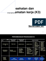 Kesehatan Dan Keselamatan Kerja (K3) : Nevila Zaen, MT