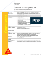 Sika Bituseal T-650 MG (-15°C) HR: Torch Applied Sheet Waterproofing Membrane