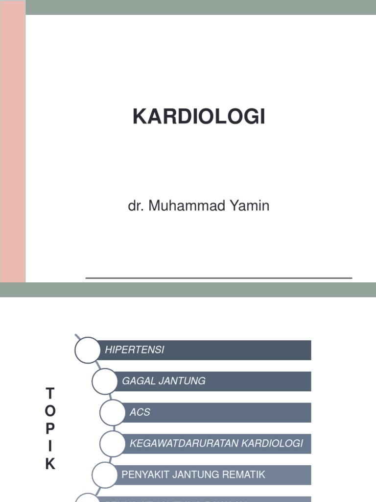 PPT Kardiologi PDF