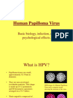 Human Papilloma Virus: Basic Biology, Infection, and Psychological Effects