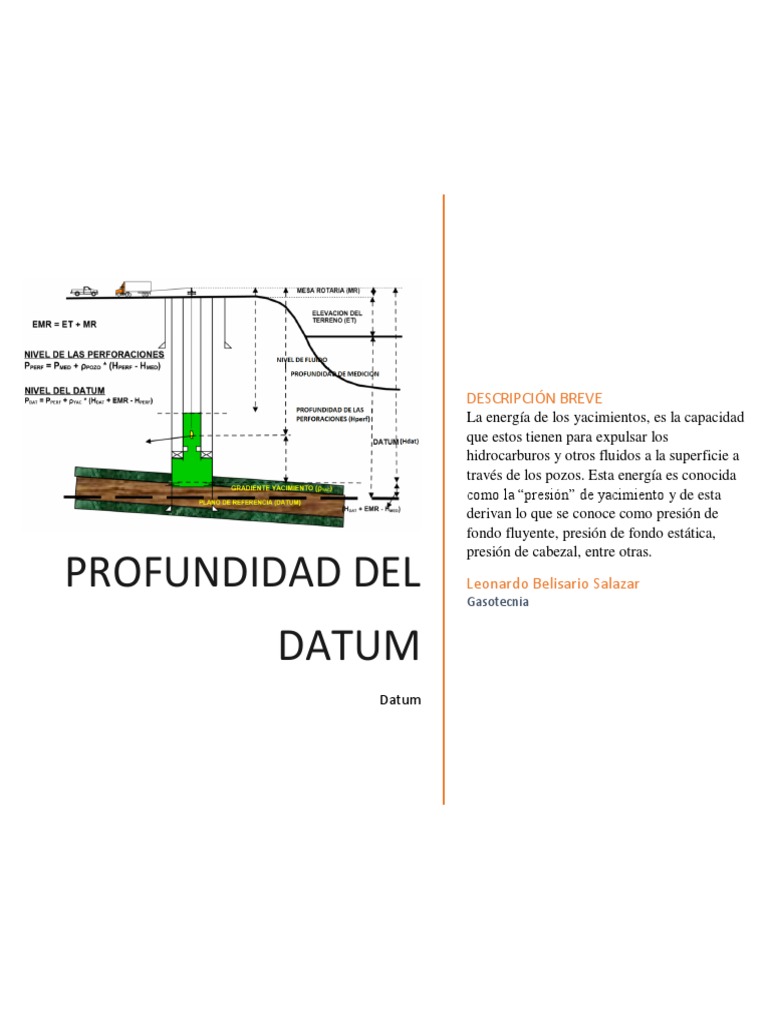 Definición y Aplicaciones del Datum | PDF | Naturaleza | Enseñanza de ...