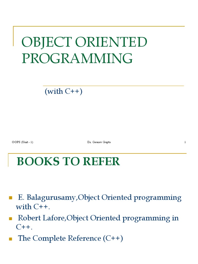 2 Classes and Objects2018-10-23 14 - 17 - 43 | PDF | Parameter ...