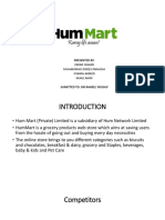 Direct and Digital Marketing Campaign of Hum Mart