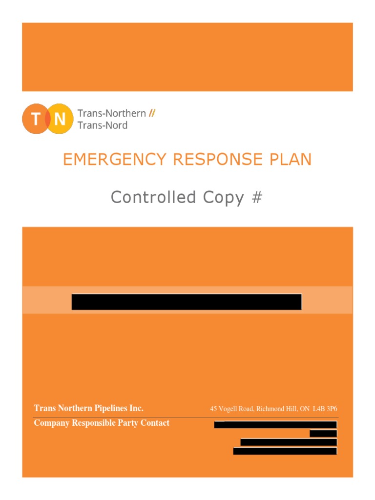 TNPI ERP Rev 10 - Redacted PDF | PDF | Incident Command System ...