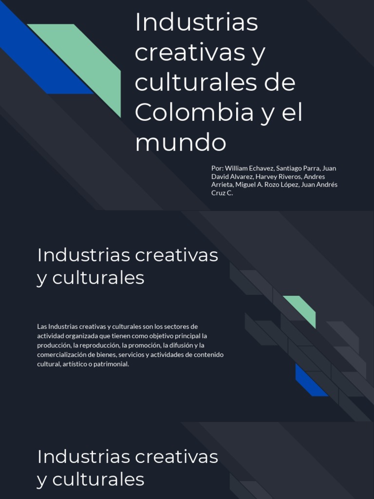 Industrias Creativas y Culturales Del Mundo | PDF | Tailandia | America ...