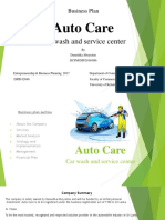 Auto Care Business Plan