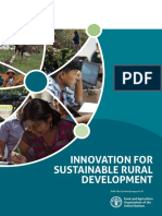 Innovation For Sustainable Rural Development: With The Technical Support of