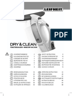 Fenstersauger Dry Clean Bedienungsanleitung 001