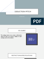 Production Pitch