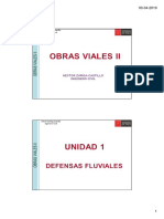 Apuntes de Unidades 1 de Defensas Fluviales