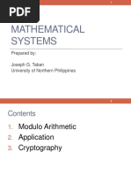 Elective 5 Mathematical Systems PDF