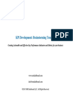 KPI Development Template PDF