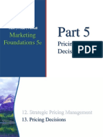 Marketing Foundations 5: Pricing Decisions