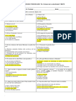 Prueba Lectura Complementario Tercer Año Mayo