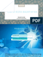 Ppt Csr Dikota Balikpapan