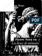 Pierre Nora en Les Lieux de Memoire - Pierre Nora