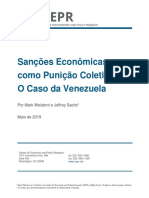 Sanções Econômicas como Punição Coletiva