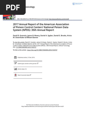 Gummin2018 Pdf Health Care Public Health