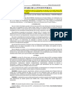 Acuerdo Dias Función Pública 26-03-2019