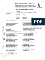 Acta Trasnferencia Huayo