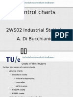 Control Charts: 2WS02 Industrial Statistics A. Di Bucchianico