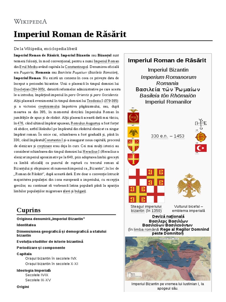 Imperiul Roman De RÄƒsÄƒrit